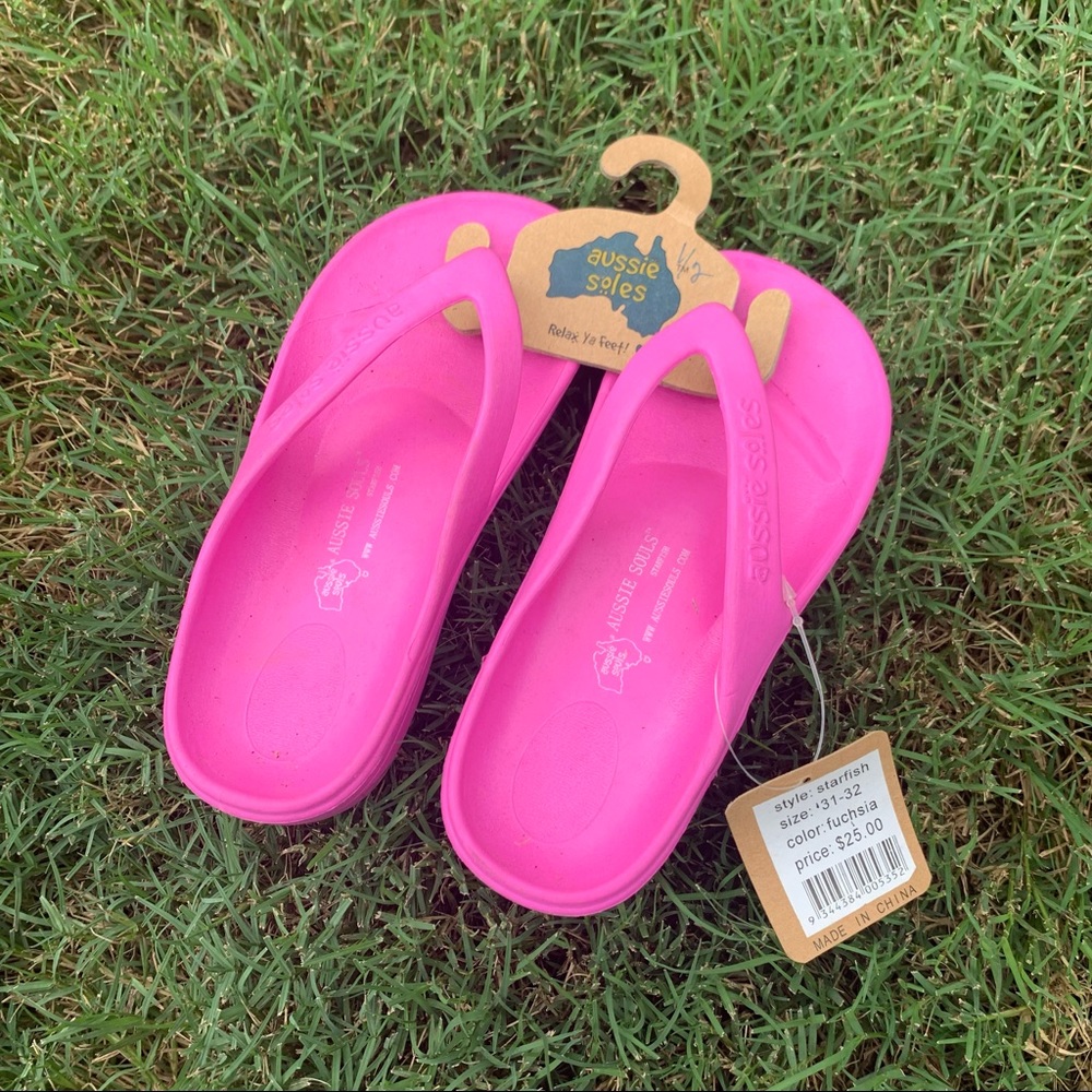 Aussie Soles Starfish Flip Flops